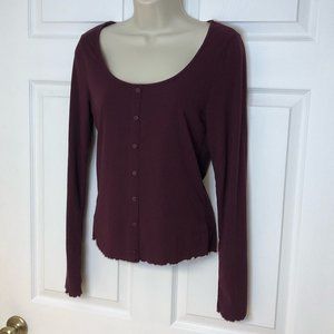 AERO Seriously Soft Knit Top  L